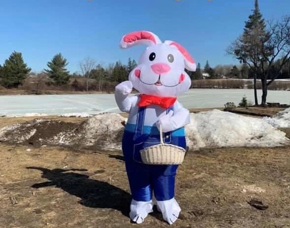 The Calvin Easter Bunny